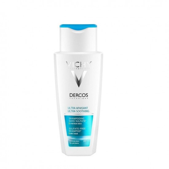VICHY Dercos Ultra-Sensitive Soothing Shampoo Dry Hair 200ml