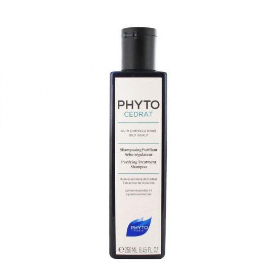 PHYTO Phytocédrat Purifying Treatment Shampoo For Oily Scalp 250ml