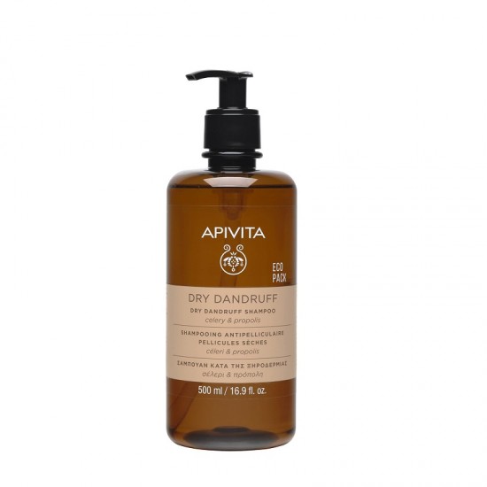 APIVITA Dry Dandruff Shampoo Eco Pack 500ml