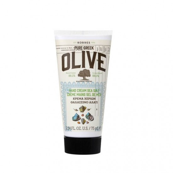KORRES Pure Greek Olive Hand Cream Sea Salt 75ml