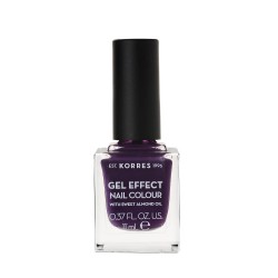 KORRES Lac de unghii cu efect de gel nr. 75 Violet Garden 11ml KORRES Lac de unghii cu efect de gel nr. 75 Violet Garden 11ml