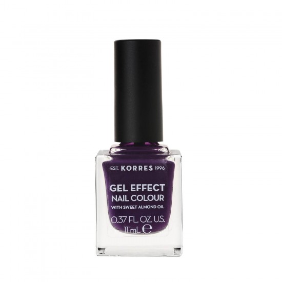 KORRES Gel Effect Nail Colour No 75 Violet Garden lac de unghii 11ml