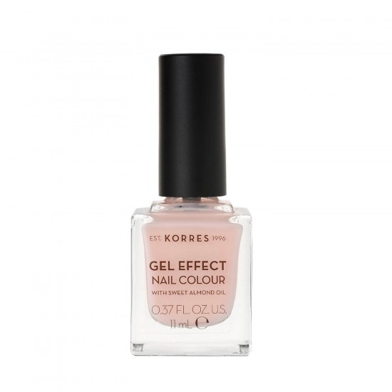 KORRES Gel Effect Nail Colour No 04 Peony Pink lac de unghii 11ml