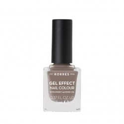 KORRES Lac de unghii cu efect de gel nr. 95 Gri piatră 11ml KORRES Lac de unghii cu efect de gel nr. 95 Gri piatră 11ml