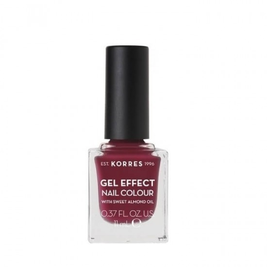 KORRES Gel Effect Nail Colour No 74 Berry Addict 11ml