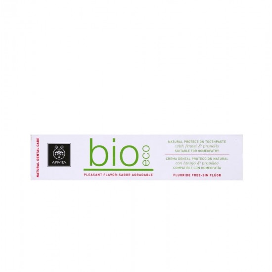APIVITA Natural Dental Care BIO-ECO Natural Protection Toothpaste with Fennel & Propolis 75ml