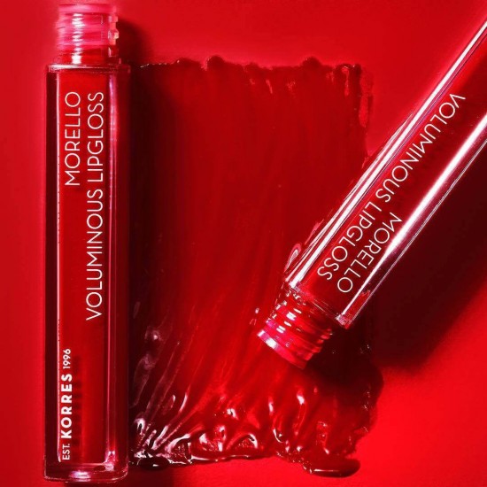 KORRES Morello Voluminous Lipgloss Plump Lips 54 Real Red 4ml