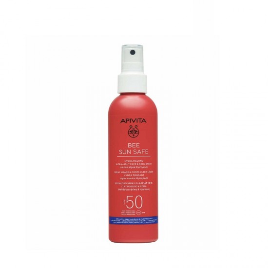 APIVITA Bee Sun Safe Hydra Melting Spray ultra-usor pentru fata si corp SPF50 200ml