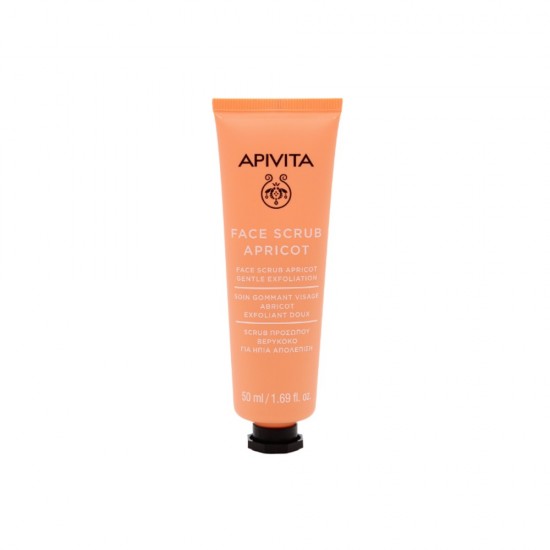 APIVITA Face Scrub for Gentle Exfoliation with Apricot 50ml