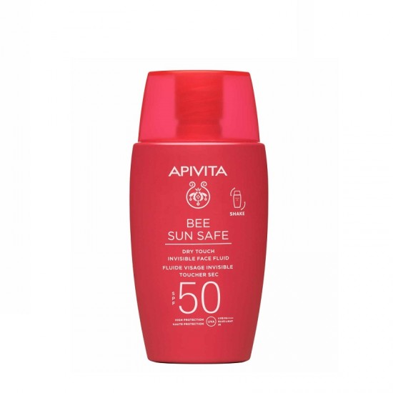 APIVITA Bee Sun Safe Dry Touch Invisible Face Fluid SPF50 50ml