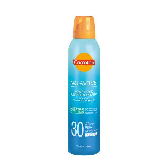 Spray protectie solara CARROTEN, Aquavelvet Moisturising Suncare Milk Spray, SPF30, 200 ml