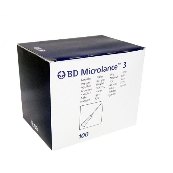 Ace de Microlance BD 21G x 1 1/2" - Nr2 0,8x40mm 100 buc