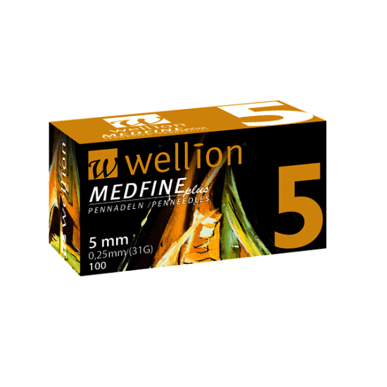 Ace sterile Wellion Medfine 0.25 31G x 5mm 100 buc