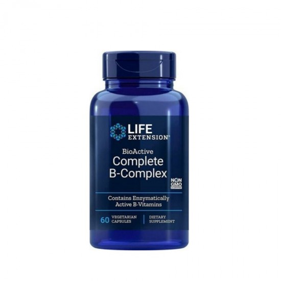 LIFE EXTENSION BioActive Complete B-Complex 60 herbal capsules