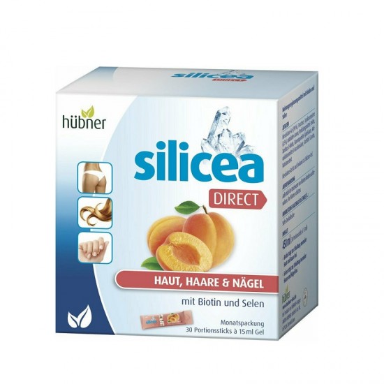 Supliment alimentar HUBNER, Original Silicea Direct Apricot, 30 plicuri