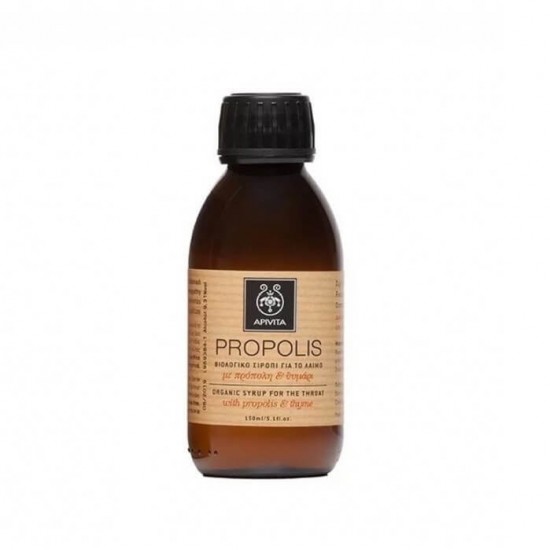 APIVITA Propolis Organic Syrup for the Throat 150ml
