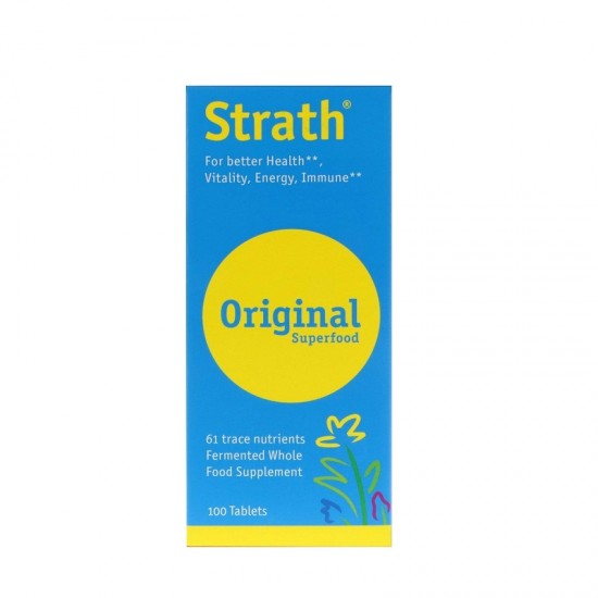 Supliment alimentar BIO STRATH, Strath Original Supliment alimentar cu drojdie vegetala 100 capsule