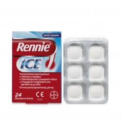 BAYER Rennie Ice 24 comprimate masticabile BAYER Rennie Ice 24 comprimate masticabile