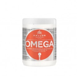 Kallos Omega Rich Repair Hair Mask nourishing hair mask for damaged hair 1000 ml Kallos Omega Rich Repair Hair Mask nourishing hair mask for damaged hair 1000 ml
