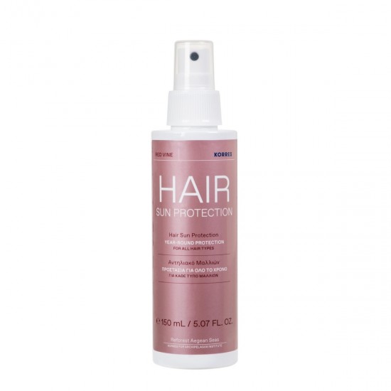 Spray protectie solara, KORRES Red Vine Hair Sun Protection,150ml