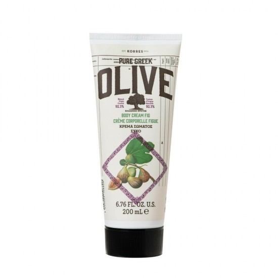 Lapte de corp KORRES Pure Greek Olive Body Cream Fig 200ml