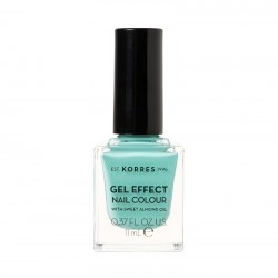 KORRES Lac de unghii cu efect de gel 98 Turcoaz acvatic 11ml KORRES Lac de unghii cu efect de gel 98 Turcoaz acvatic 11ml