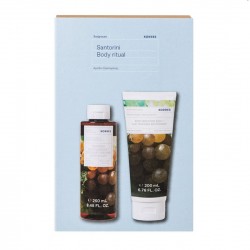 KORRES Santorini Body Ritual Set Santorini Grape Body Cleanser 250ml & Body Smoothing Milk 200ml KORRES Santorini Body Ritual Set Santorini Grape Body Cleanser 250ml & Body Smoothing Milk 200ml