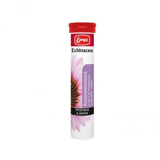 LANES Echinacea cu vitamina C si miere de lamiae 20 eff tablet