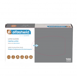 Mănuși din latex ALFASHIELD Alfa Gloves cu pudră, mărimea S 6-6.5, 100 buc. Mănuși din latex ALFASHIELD Alfa Gloves cu pudră, mărimea S 6-6.5, 100 buc.