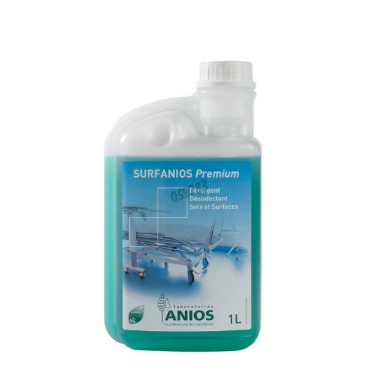 ANIOS Surfanios Premium - Disinfectant Detergent for Floors and Surfaces 1lt