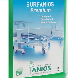 ANIOS Surfanios Premium - Disinfectant Detergent for Floors and Surfaces 5lt ANIOS Surfanios Premium - Disinfectant Detergent for Floors and Surfaces 5lt