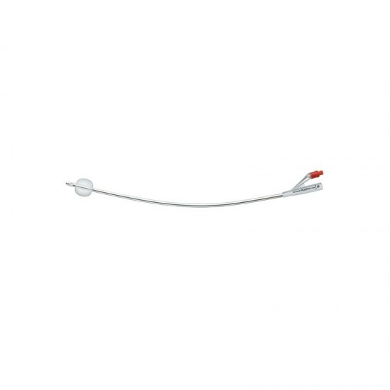 RUSCH 2-way Rusch Brillant Foley catheter made of 100% silicone 22 ch/fr (7.3mm) 10ml (Purple)