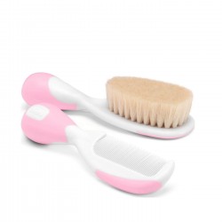 CHICCO Brush & Comb Pink 0m+ (06569-10) CHICCO Brush & Comb Pink 0m+ (06569-10)
