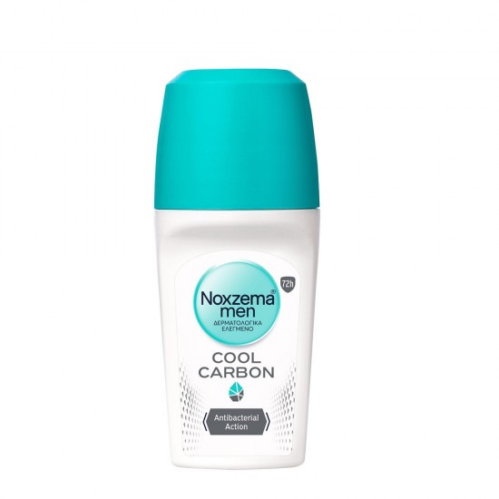 Deodorant roll-on Noxzema, Cool Carbon 72h, 50ml