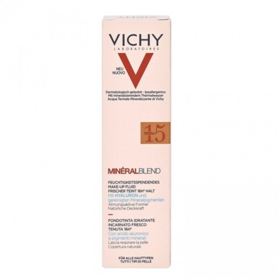 VICHY Mineral Blend 16H Hold Fresh Complexion Hydrating Foundation 15 Terra 30 ml