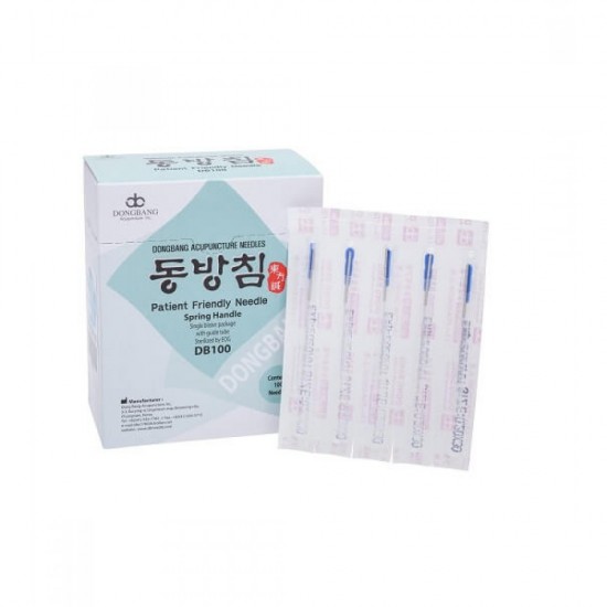 DONG BANG DB100 Disposable Acupuncture Needles With Tube 0,30 x 30mm (100 pcs per box)