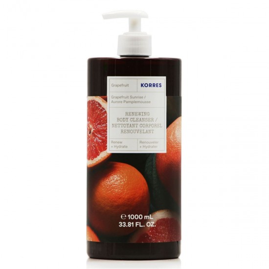 Korres Grapefruit Renewing Body Cleanser 1000 ml