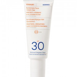 Korres Yoghurt Sunscreen Face Cream-Gel SPF30 40 ml + 2 Gifts Korres Yoghurt Sunscreen Face Cream-Gel SPF30 40 ml + 2 Gifts