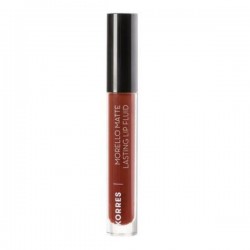 Korres Morello Matte Lasting Lip Fluid 60 Vibrant Matte One Stroke Chestnut 60 Colour 3.4 ml Korres Morello Matte Lasting Lip Fluid 60 Vibrant Matte One Stroke Chestnut 60 Colour 3.4 ml
