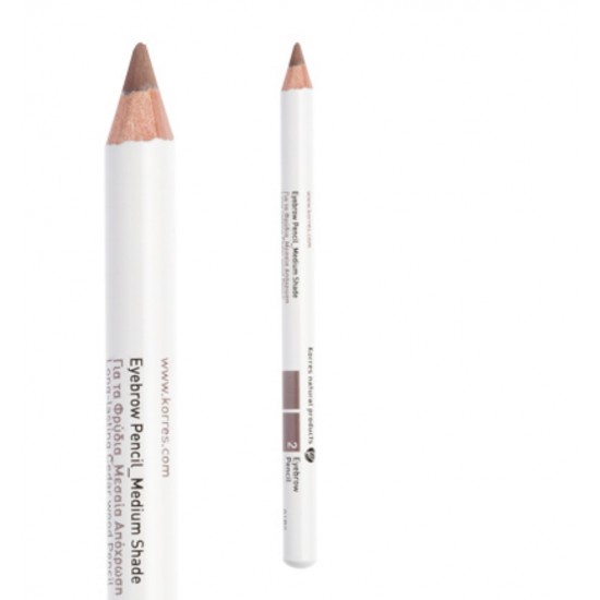 Korres Cedarwood Eyebrow Pencil 02 Medium Shade