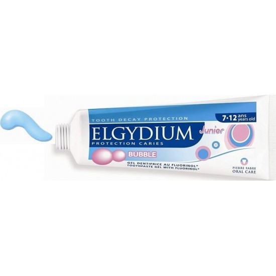 Elgydium Junior Bubble Gum 1400 ppm Toothpaste Gel 50 ml