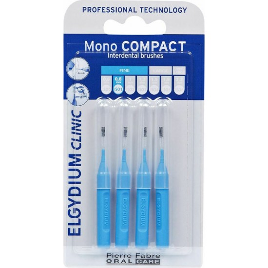 Elgydium Clinic Mono Compact 0.4 mm 4 brushes