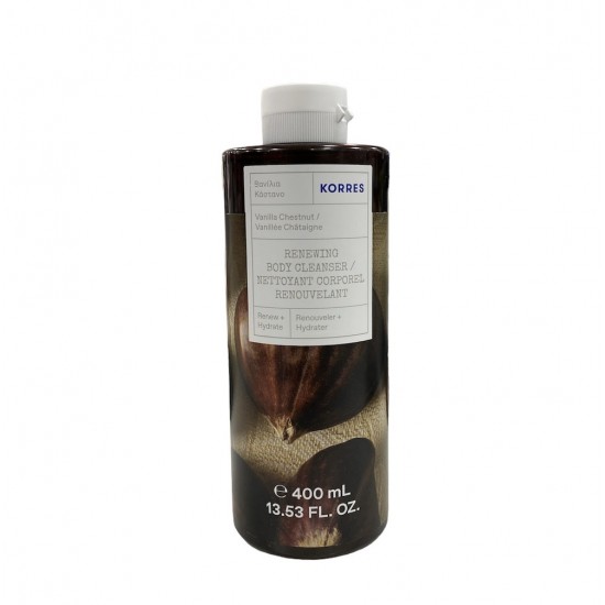 KORRES Shower Gel Vanilla & Chestnut 400ml