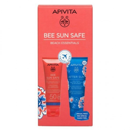 Apivita Bee Sun Safe Promo Hydra Fresh Face & Body Milk SPF50 100 ml + After Sun Cool & Sooth Face & Body Gel-Cream 100 ml