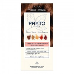 Vopsea de păr Phyto Phytocolor 5.35 Maro ciocolatiu deschis, 50ml Vopsea de păr Phyto Phytocolor 5.35 Maro ciocolatiu deschis, 50ml