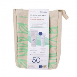 Korres Yoghurt Hydrate Your Skin Promo Sunscreen Face + Eyes Cream SPF50 50 ml + 2 Gifts Korres Yoghurt Hydrate Your Skin Promo Sunscreen Face + Eyes Cream SPF50 50 ml + 2 Gifts