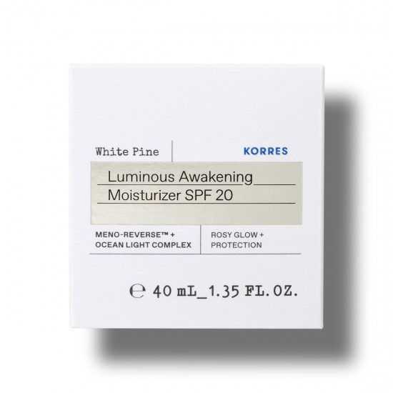 Korres White Pine Luminous Awakening Moisturizer SPF20 40 ml