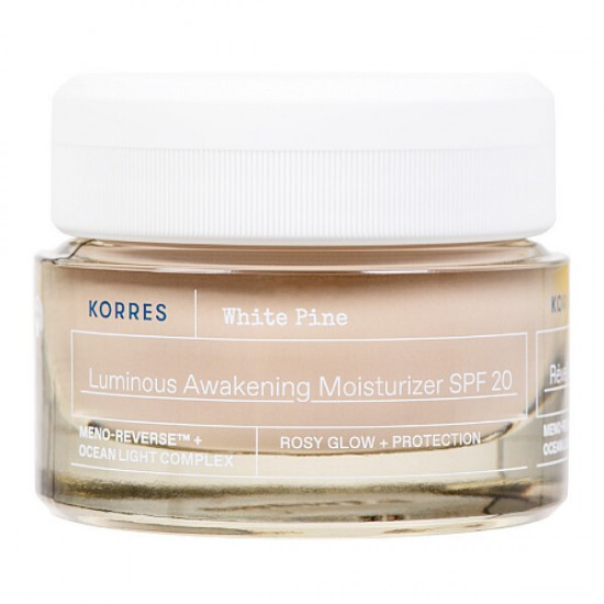 Korres White Pine Luminous Awakening Moisturizer SPF20 40 ml