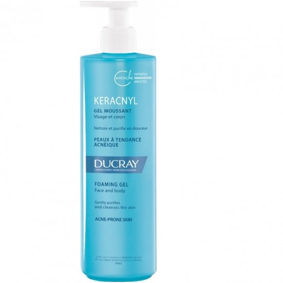 Ducray Keracnyl Anti-Acne Gel for Oily Skin 400ml