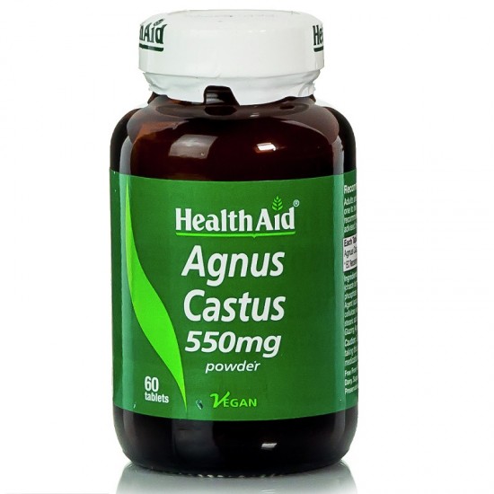 Health Aid Agnus Castus 550 mg 60 tabs